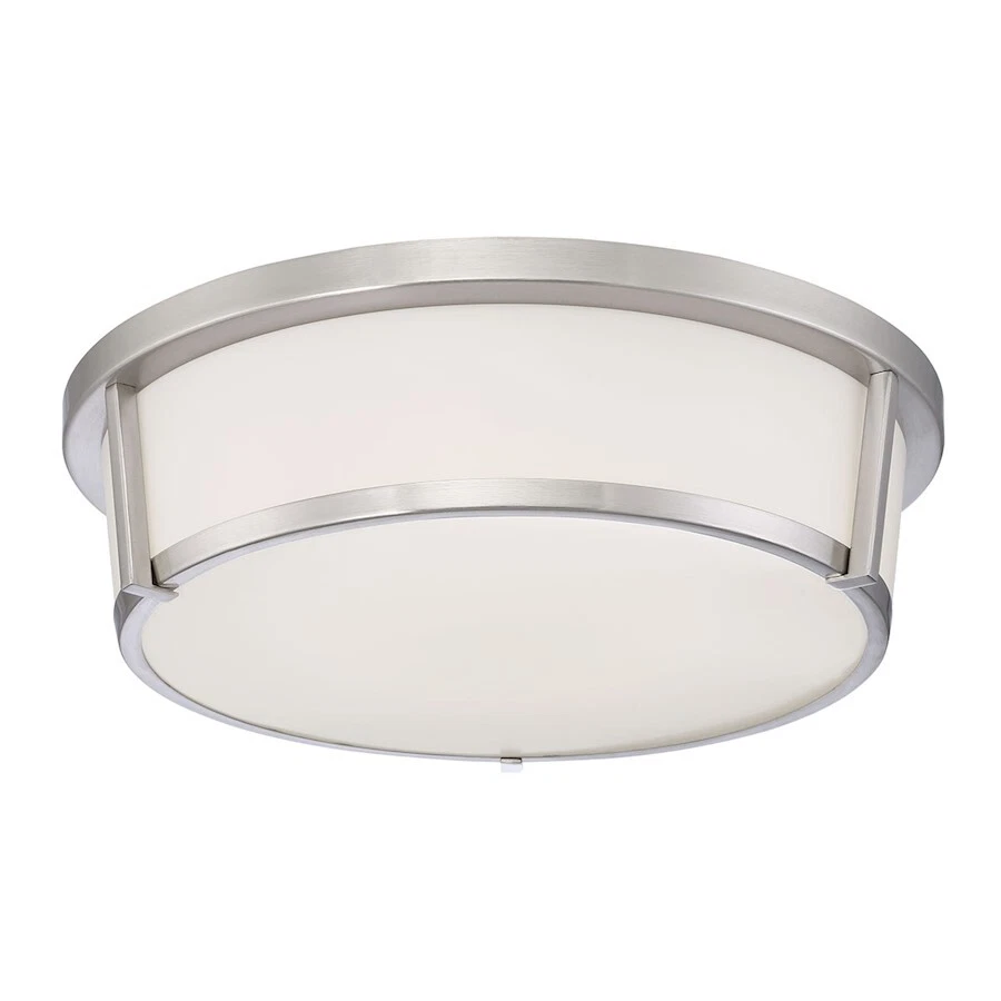 Eurofase Java 1 luz LED montaje empotrado, níquel satinado/blanco - 30140-011 Foto 1 de 1