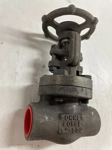 BONNEY FORGE HL13-LE Gate Valve 1" 800 Socket Weld A105N Forged Steel Trim #12 - Picture 1 of 12