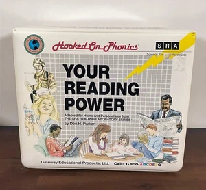 Hooked on Phonics Reading Power SRA Cassettes Booklet Key Set 1992 Vintage - Picture 1 of 8