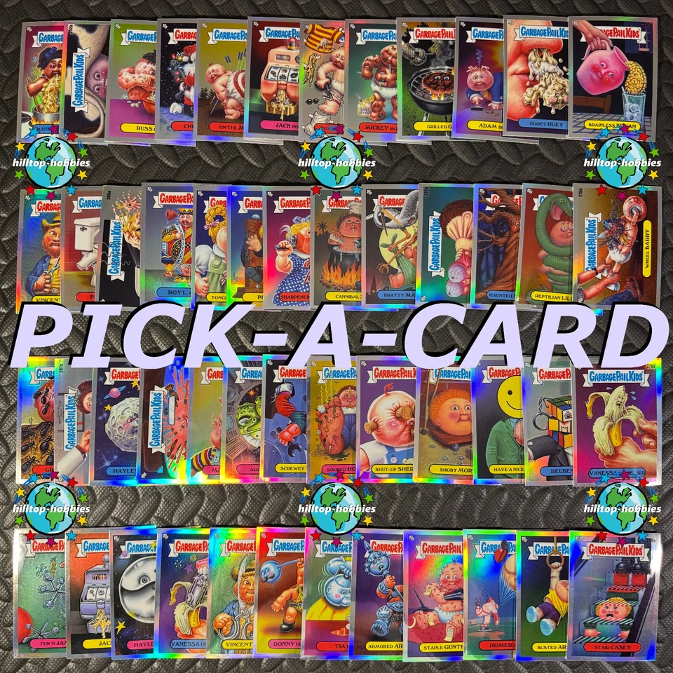 GARBAGE PAIL KIDS 2025 CHROME 7TH SERIES 7 BASE REFRACTOR PICK-A-CARD 251a-AN8b - Image 1 of 1