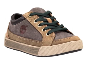 TIMBERLAND School ST LF Brown Oxford Shoes NIB Kid Boys Sz 10.5 EUR 28 - Picture 1 of 1