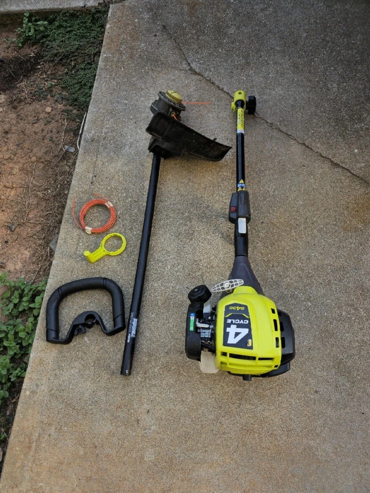 Ryobi RY4CSS 4-Cycle 30cc Attachment Capable Straight Shaft Gas Trimmer - Image 1 of 4