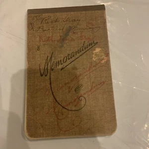 Ruth Gray Nursing Notes Book VINTAGE 1926 Ailment Nurse Chart West Penn Hospital - Picture 1 of 7