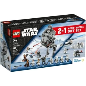 LEGO Star Wars 2 In 1 66775 Hoth Combo Pack New Factory Sealed - Picture 1 of 2