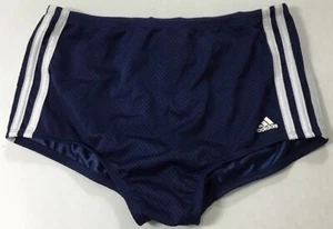 Adidas Men Mesh Drag Swim Brief AMX8626 Navy Blue Size 34 - Picture 1 of 2
