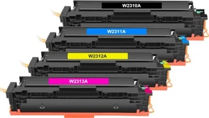 215A Toner Cartridges 4 Pack (with Chip) Compatible Replacement for HP 215A W231 - Bild 1 von 4