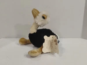 Vintage Wallace Berrie Co brauner Strauß Plüsch 1982 10 Zoll Stofftier Spielzeug selten neu mit Etikett - Bild 1 von 14