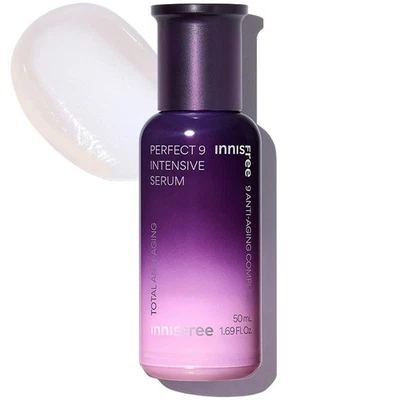 Innisfree Perfect 9 Intensive serum 50ml Anti Aging Moisture  K-Beauty - Image 1 of 2