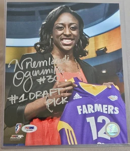 Nneka Ogwumike Signed & Inscribed #1 Draft Pick 8x10 PSA Los Angeles Sparks WNBA - Picture 1 of 1