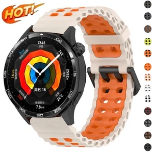 Correa de silicona de 22 mm para Huawei Watch 3 4 GT 5 GT3 GT 2 3 Pro SE Active 46 mm - Imagen 1 de 68