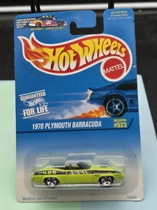 Hot Wheels 1970 Plymouth Barracuda verde 1996 - Foto 1 di 2