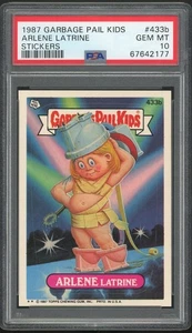 Topps Garbage Pail Kids 11th Series #433b Arlene Latrine PSA 10 GEM MINT Os11 - Picture 1 of 2