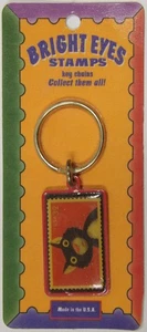 ⭐ PORTACHIAVI GATTO OCCHI LUMINOSI ~ 1998 ~ Nuovo ~ USPS da collezione ~ RARO speciale - Foto 1 di 4