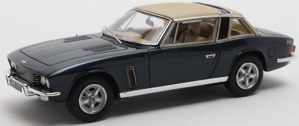Matrix 1:43 Scale Jensen Interceptor SIII Coupe Beige/Blue 1975 - Image 1 of 1
