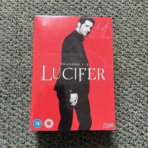 Lucifer Seasons 1-3 DVD Box Set Sealed with Subtitles, PEGI 15, Warner Bros - Picture 1 of 5