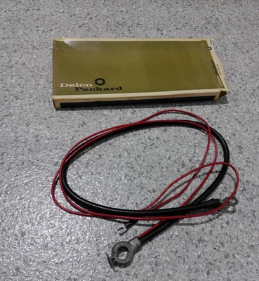 49-54 Chevrolet 12 Volt Delco Packard Battery Cable--#2981476/CP-35A--NOS! - Image 1 of 4