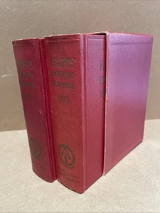 Kemp's Engineers Year Book 1975 ( 2 volumes.) Original Case - Picture 1 of 3