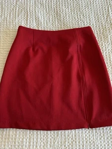 Falda Calidad Superior Talla 5 Por LA BELLE FASHIONS Roja - Imagen 1 de 6