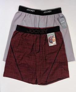 Juego de 2 calzoncillos para hombre Jockey sin manojo y boxer tejido - pequeños - Imagen 1 de 12
