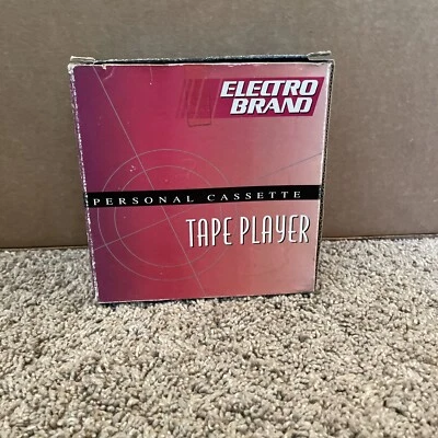 MARCA ELECTRO...Reproductor de cinta de casete personal. Con caja y manual. Nuevo. Foto 1 de 4