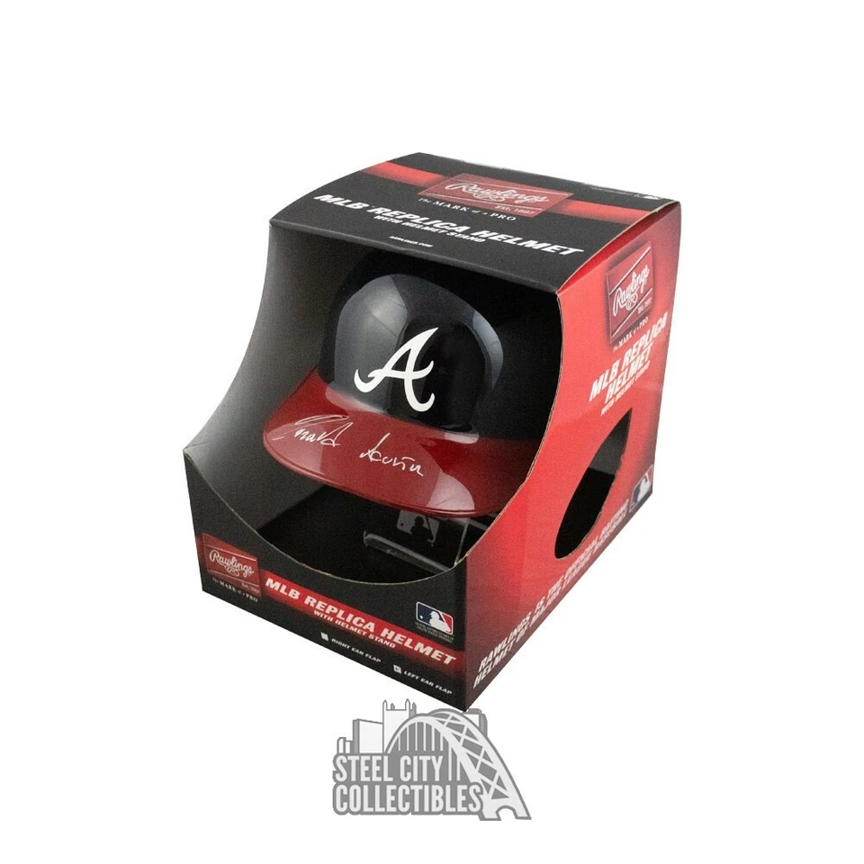 Ronald Acuna Jr Autographed Braves Replica F/S Batting Helmet - JSA (Full Name) - Image 1 of 1