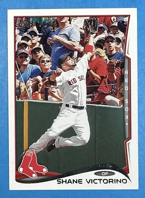 2014 Topps Shane Victorino #301 Boston Red Sox (4 Gold Glove, 2 All-Star) - Image 1 of 4