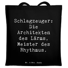 Tragetasche Rhythmus Architekten - Geschenk Percussion Dynamik Prsenz Lernen