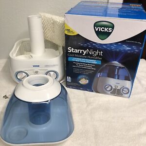 Vicks Starry Night Cool Moisture Humidifier Medium Room 1 Gallon V3700 Sleep NEW