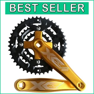 Alloy 6061 MTB Crankset | 9-Speed 22/32/44T, 170mm Crank Arm for Durable Rides - Picture 1 of 11