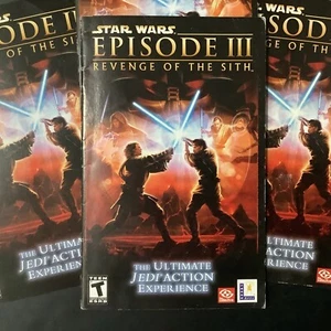Star Wars Episode III Revenge of Sith PS2 PlayStation 2 Instruction Manual Only - Picture 1 of 13