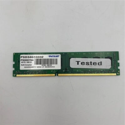PATRIOT DDR3 4GB 1333MHz CL9 1x4GB PSD34G13332 - Image 1 of 4