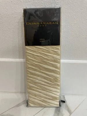全新带标签 Donna Karan Home "GOLD DUST COLLECTION" King Sham SRP $215 — 第 1/4 张图片
