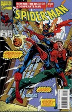 Spider-Man #46N Lyle Variant FN/VF 7.0 1994 Stock Image