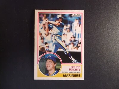 1983 O Pee Chee Baseball Bruce Bochte Card # 28 - Image 1 of 2