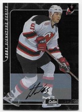 00/01 BAP SIGNATURE SERIES 'FINAL VAULT' SILVER AUTOGRAPH Colin White #117