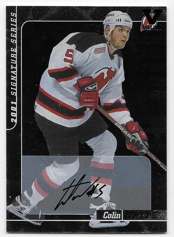 00/01 BAP SIGNATURE SERIES 'FINAL VAULT' SILVER AUTOGRAPH Colin White #117 - Image 1 of 1