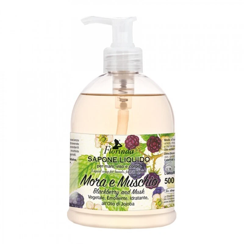 Florinda Liquid Soap Blackberry and Musk 500ml 16.9 fl oz - Image 1 of 1