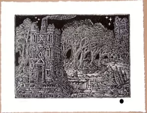 David Welker - Arte de cartel impreso en estación de paso - Imagen 1 de 4