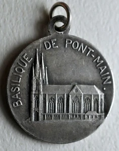 Votive Medal Basilica De PONT - MAIN France - Picture 1 of 2