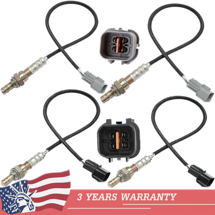 4X Oxygen Sensor For 3.5L Hyundai Santa Fe 03-2006 Kia Amanti 3.5L 2004-2006 - Image 1 of 4