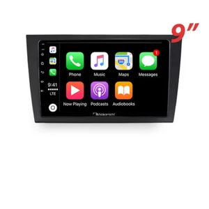 9" Wireless Carplay Android Sat Nav Stereo Nakamichi For Volkswagen Golf 2009-13 - Picture 1 of 3