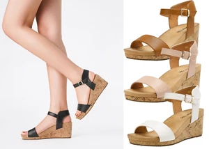 Women Summer Wedge Sandals Open Toe Comfortable Platform Wedge Sandals - Picture 1 of 38