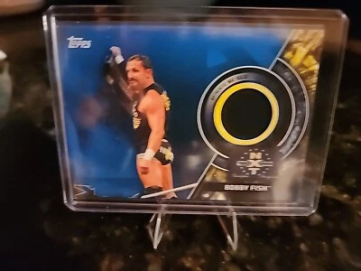 2018 Topps WWE Then Now Forever Mat Relics Blue #MRPH-BF Bobby Fish 31/50 - Image 1 of 2