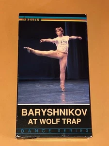 Baryshnikov At Wolf Trap VHS 1976 Dance Series Mikhail Coppelia Don Quixote - Picture 1 of 6