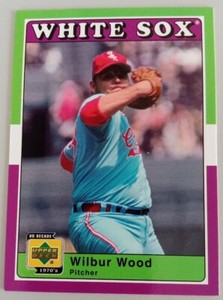 2001 Upper Deck UD Decade 1970'S Baseball Wilbur Wood Chicago White Sox #36