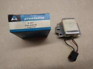 Prestolite 12V Voltage Regulator, 8-357 (VSH-6201K), Checker Motors, Jeep, NOS! - Bild 1 von 2