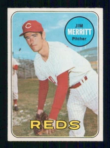 1969 TOPPS BASEBALL # 661 JIM MERRITT 17614 - Picture 1 of 2