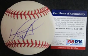 David Ortiz Boston Red Sox Signed OML Baseball Beckett PSA/DNA COA - Picture 1 of 2