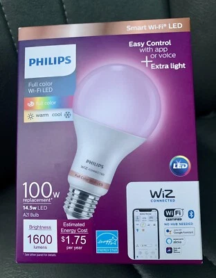 Phillips A21 E26 100W Dimmable Smart LED Bulb (562405) - Image 1 of 4