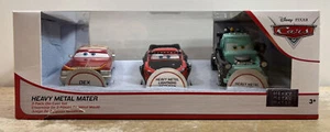 Disney Pixar Cars Heavy Metal Mater 3 Pack Scale 1:43 NEW Damaged Box - Picture 1 of 8